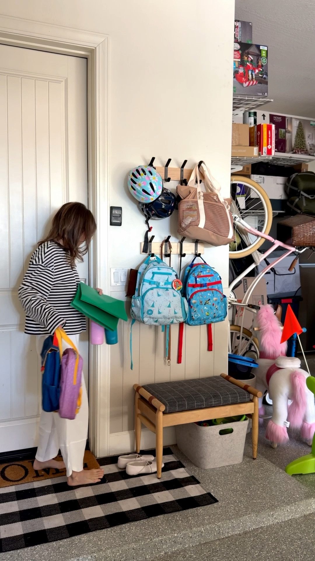 After School Pick-Up Reset (Mom Life, 5’2)
A quick look at our after-school routine: backpacks emptied, folders sorted, lunch boxes and water bottles rinsed, bath set up, outfits pulled for the twins, snack and a simple game ready to go. Tossed in a load of laundry, grabbed my ginger ale, and wrapped it up with a little coloring and a book.

Linked my go-to organizing pieces, the comfy basics I wear for resets, and the practical home items that make this time of day feel smoother. Perfect for moms who want a simple system that actually fits real life.



#LTKdayinmylife #LTKmorningroutine #LTKmomlife