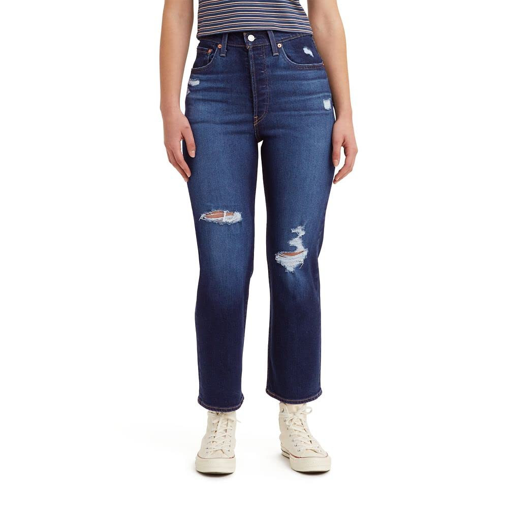 Levi's Women's Ribcage Straight Ankle Jeans | Amazon (US)