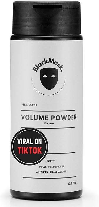 BlackMask Hair Texture Powder for Men, Easy-to-Apply Styling Powder for Dry Hair Looks | Amazon (US)