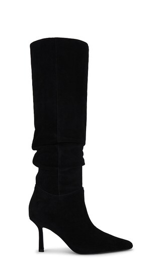 Dani Extended Calf Boot in Black | Revolve Clothing (Global)