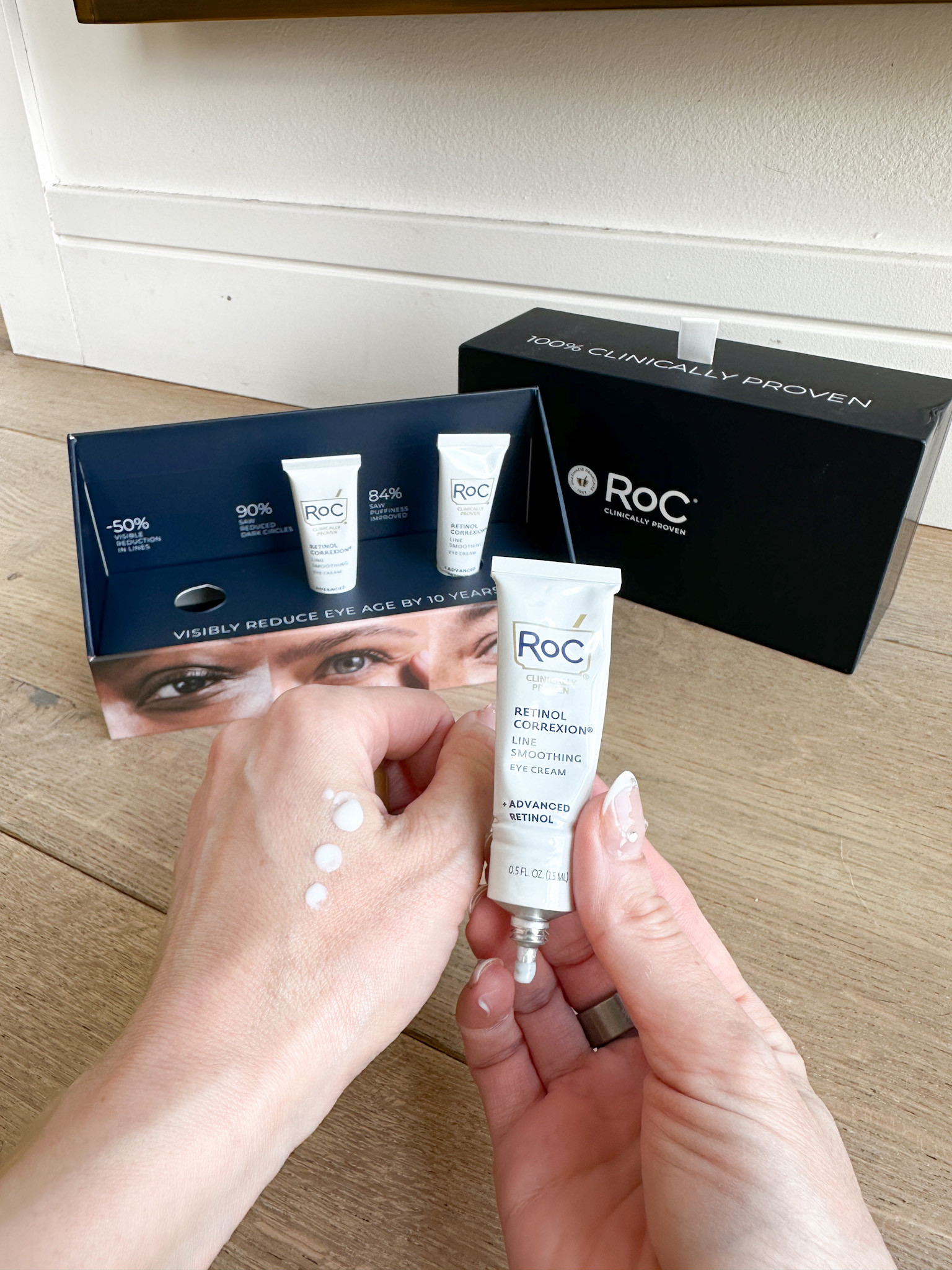 Wake up tired eyes the easy (and effective) way ✨💖 with this Retinol Correxion under eye cream! Formulated to help smooth fine lines, brighten dark circles, and reduce the look of puffiness, it gives your under-eyes a fresher, more rested look 🌿👀. Perfect for your daily skincare routine when you want targeted care that actually makes a difference 👀✨. Trust me, this is one beauty step you’ll keep reaching for 💕

#undereyecream #retinol #skincareessentials #antiaging #beautyfinds #skincareroutine #hydratedskin #brightening #beautyessentials #radiantskin #smoothskin #selfcare #skingoals #beautyinspo #dailyskincare #ltkbeauty #ltkfinds #beautycare #skincaremusthave #glowup #healthyskin #beautyroutine #luxurybeauty #skincarelover 

 