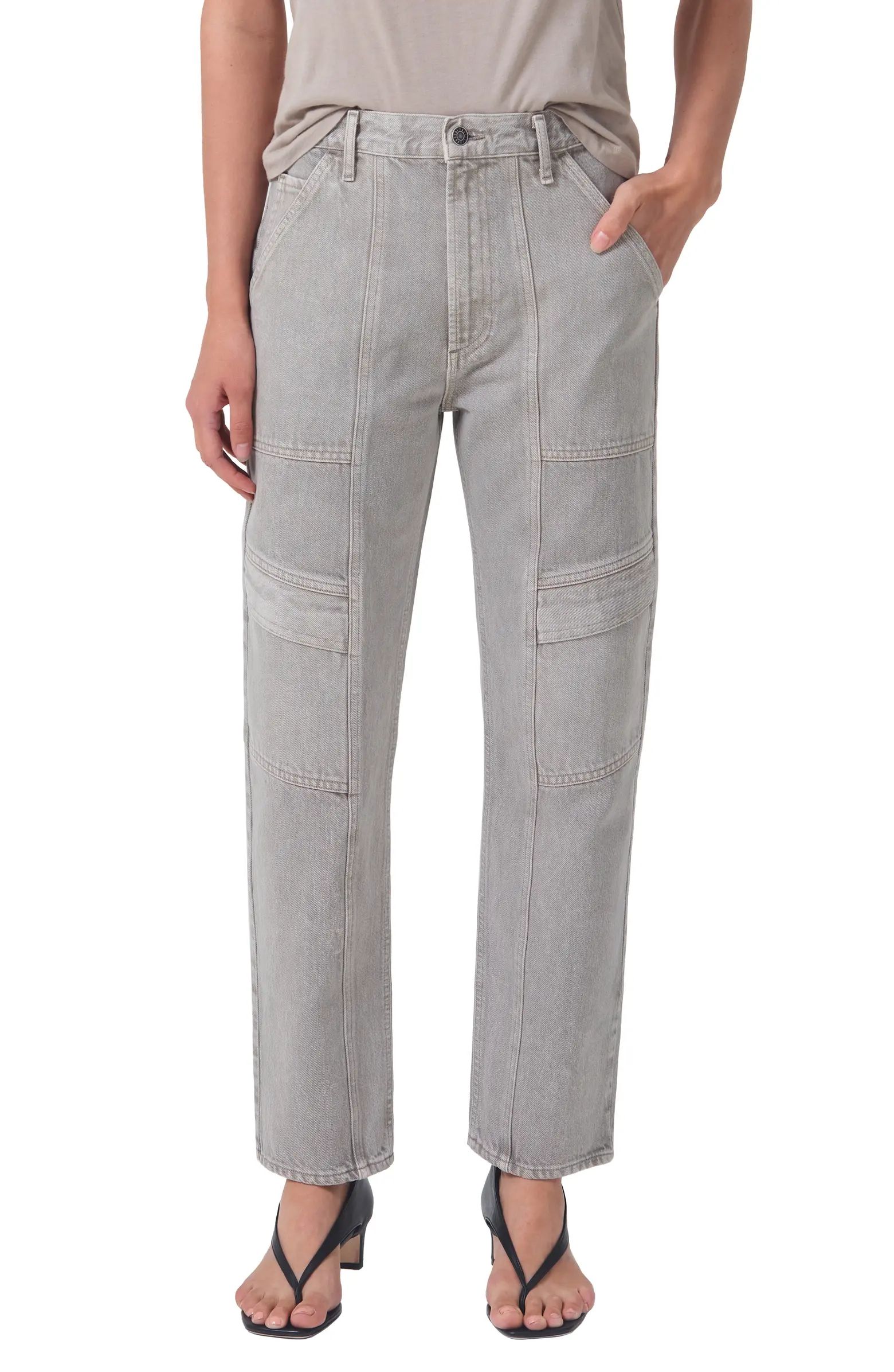 Cooper Relaxed Cargo Organic Cotton Jeans | Nordstrom