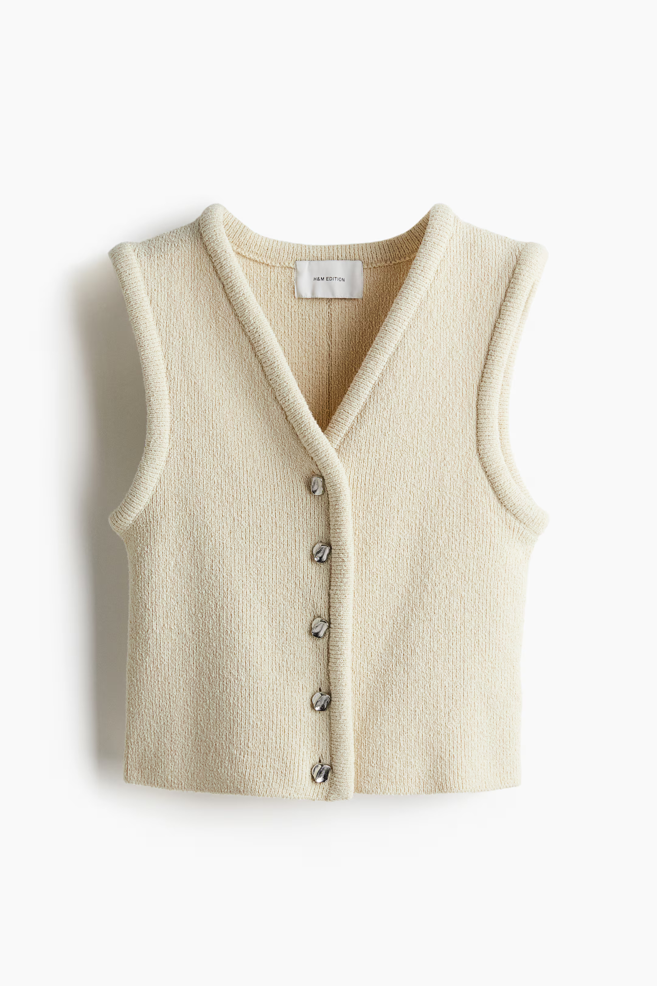 Knitted waistcoat | H&M (UK, MY, IN, SG, PH, TW, HK)