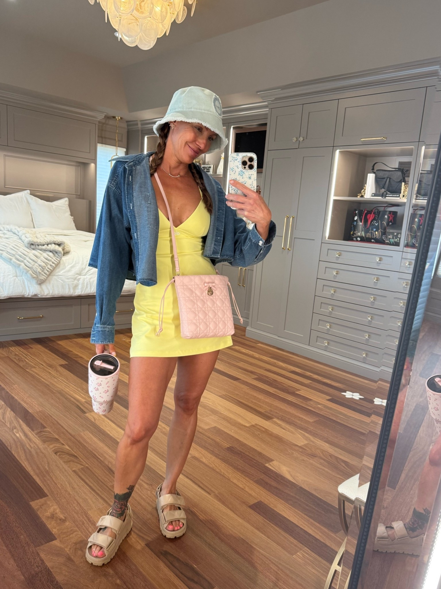 Running errands in my workout dress… and then grabbing a walk later today 👟 workout  summer fashion

#LTKgrwm #LTKootd #LTKOver40