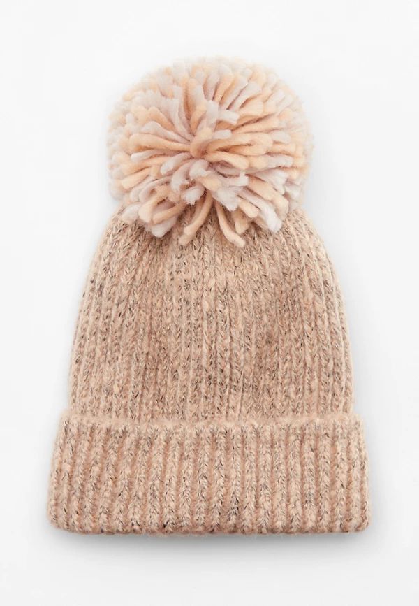 Marbled Pom Beanie | Maurices