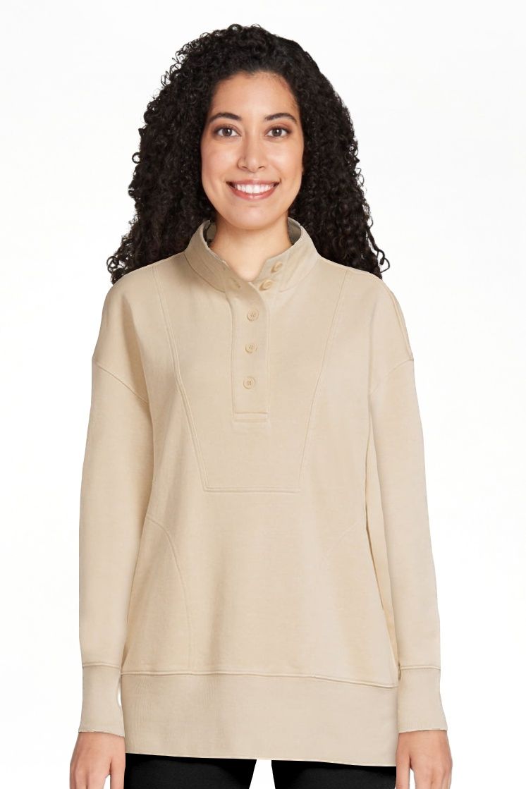 Time And Tru Women's Placket Pullover Top | Walmart (US)