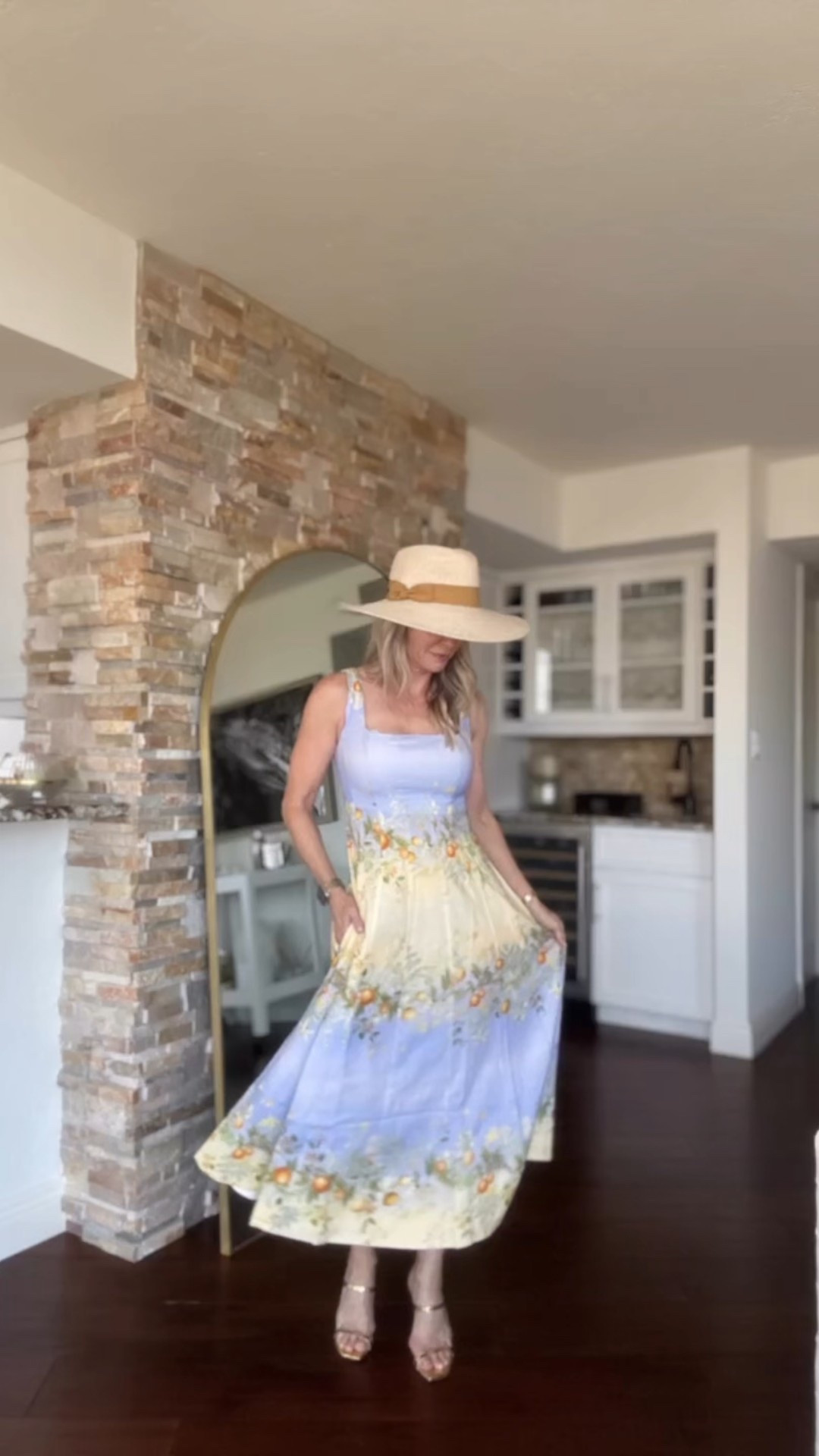 Channeling countryside charm—somewhere between Provence and Positano.
#SummerStyle #CountrysideChic #MidlifeStyle #Over40Fashion #FeminineStyle #EffortlessElegance #VacationVibes

romantic summer dress outfit for women over 40, feminine European summer style inspiration, French countryside fashion for midlife women, how to style a sundress over 50, Positano-inspired outfits for summer travel

#LTKOver40 #LTKWatchNow #LTKStyleTip