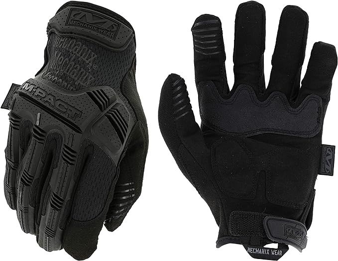 Mechanix Wear: M-Pact Covert Tactical Work Gloves (Large, All Black) | Amazon (US)