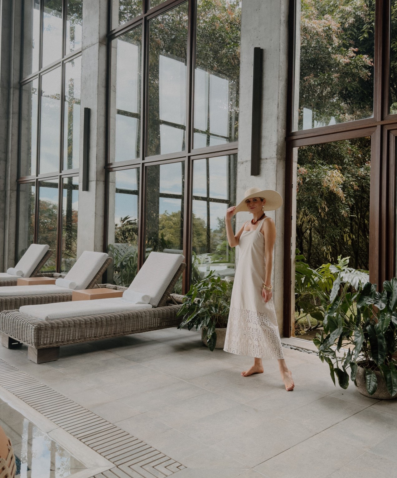 Flowy neutrals, barefoot bliss, and soaking up every peaceful moment at Avara Retreat—this is your sign to slow down and treat yourself. 🌿🤍 

 #LTKootd #LTKselfcare #LTKTravel