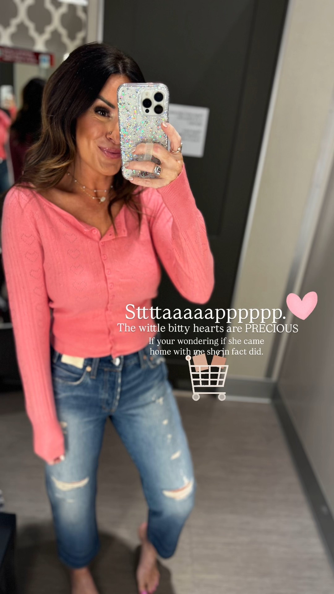 Wearing an XS in the top and a 2 in the jeans! 

#LTKgrwm #LTKootd #LTKselfcare