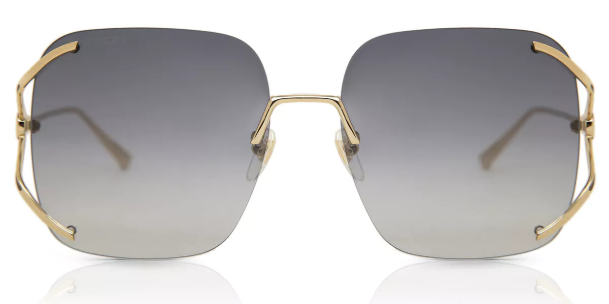 Gucci GG0646S 001 Women’s Sunglasses Gold Size 60 - Free RX Lenses | SmartBuyGlasses Global