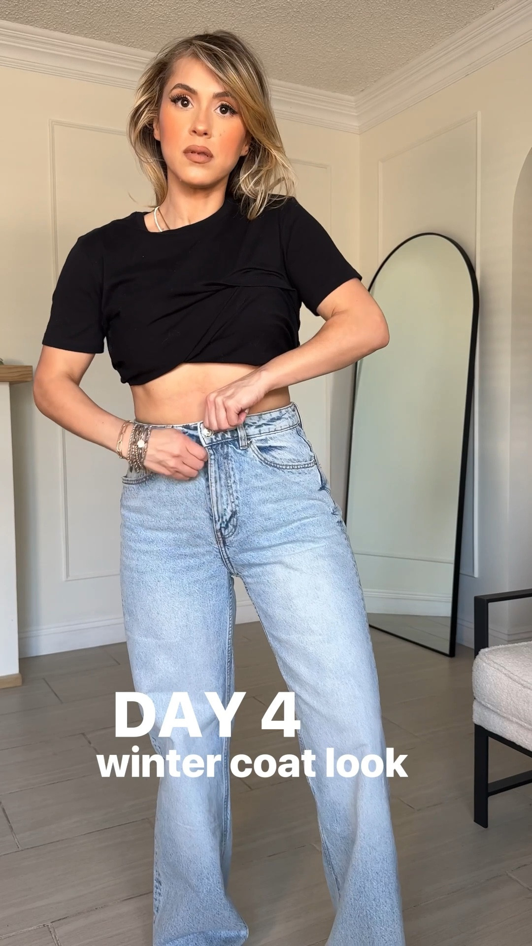 Day 4 Winter Outfit ❄️

Turtleneck - Small
Jeans - 28 for a looser fit

The tank is built into the turtleneck. It's two pieces as one! They come together. 

Original coat is discontinued from Asos! I linked nearly identical high-end & affordable options. 

#LTKPetite #LTKootd #LTKU