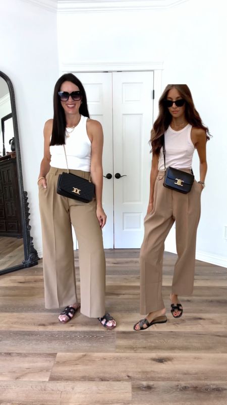 Easy, elevated summer inspo from Pinterest!

Sizing:
Trouser-medium
Tank-medium

Summer outfit | elevated casual outfit | sam Edelman | 

#LTKOver40 #LTKFindsUnder50 #LTKStyleTip