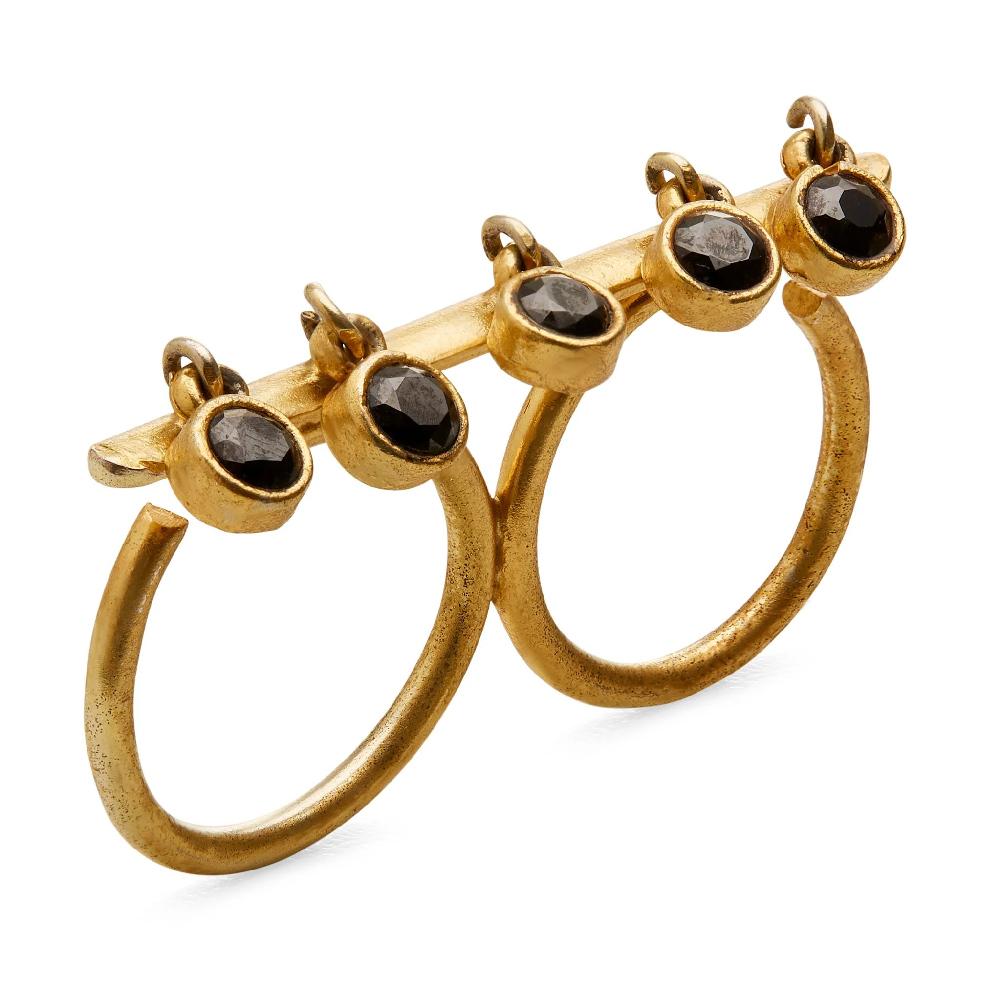 KANDI DOUBLE RING | Dhwani Bansal Jewellery
