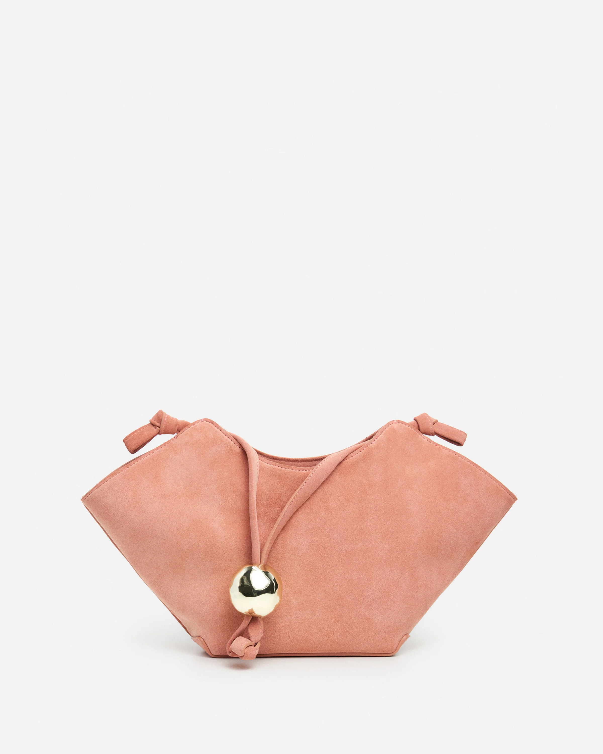 Alva Shoulder Bag Suede Sand | Flattered
