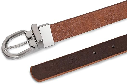 Boys Reversible Belt SUOSDEY Big Kids Leather Belt for School Uniform Casual Jeans | Amazon (US)