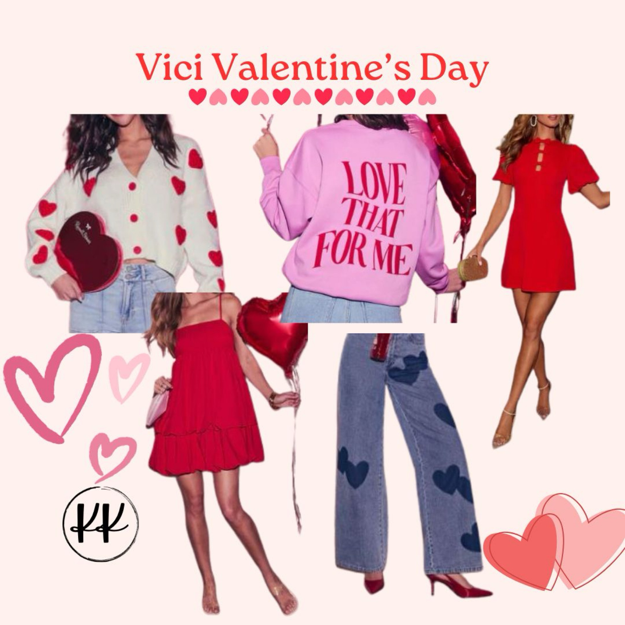 Look at these Valentine’s Day outfits from VICI!! I love this company and their clothing! #valentinesday #valentinesdayoutfit 

#LTKStyleTip #LTKGiftGuide #LTKSeasonal