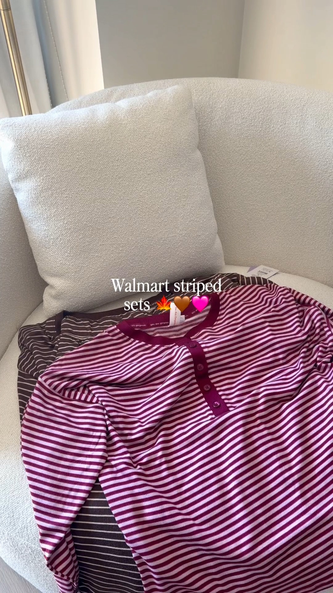 The coziest striped Walmart set for fall, with an easy relaxed look that feels perfect for slow mornings and lounging at home. This has been a best seller weeks in a row! Soft, comfy, and cute enough to wear all season, so shop it while sizes are still available.

fall outfits women over 50, fall wedding guest dresses, fall dresses, wedding guest dress summer, date night outfits, country concert outfits, fall decor, fall fashion hauls, fall shoes, halloween decorations

#LTKootd #LTKgrwm #LTKSeasonal