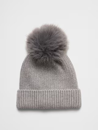 Ribbed Pom Beanie | Banana Republic Factory