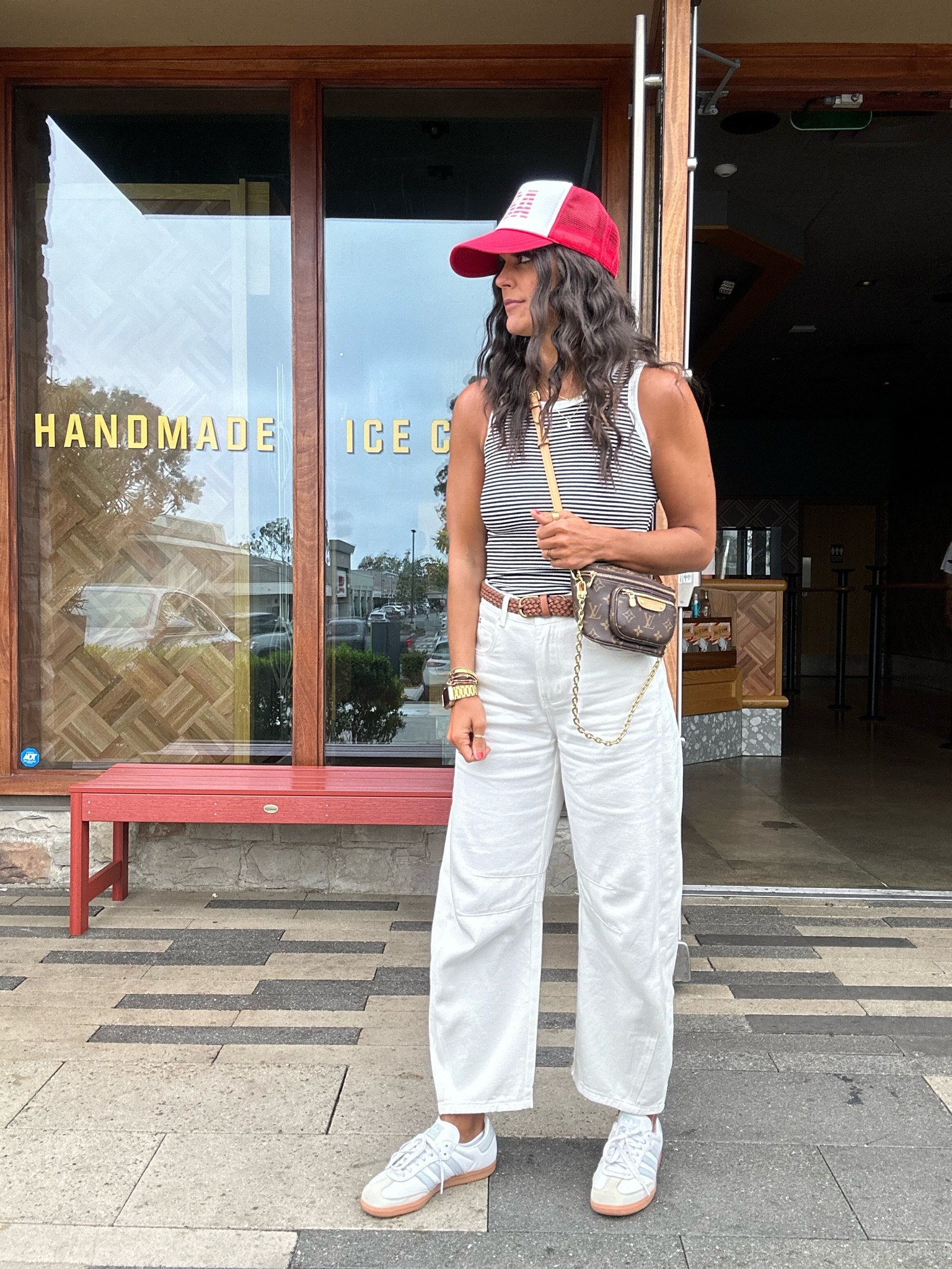 Today’s fit 
Size small in tank and jeans 
Sneakers tts 

#LTKFindsUnder100 #LTKStyleTip #LTKSeasonal