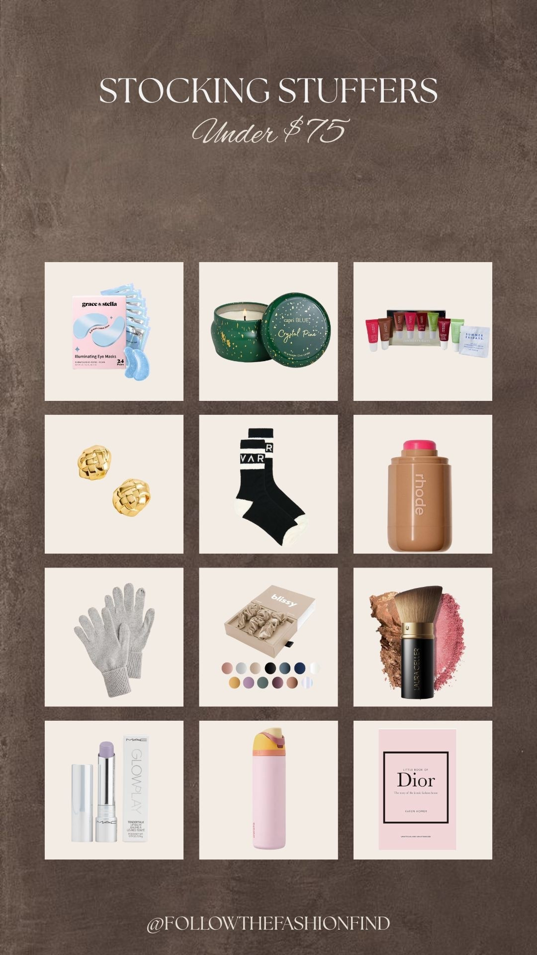 Stocking stuffers under $75 ✨
Thoughtful, elevated finds that feel special without going overboard.
Perfect for sisters, friends, teens — or a little something for yourself.

#LTKHoliday #LTKFindsUnder100 #LTKGiftGuide