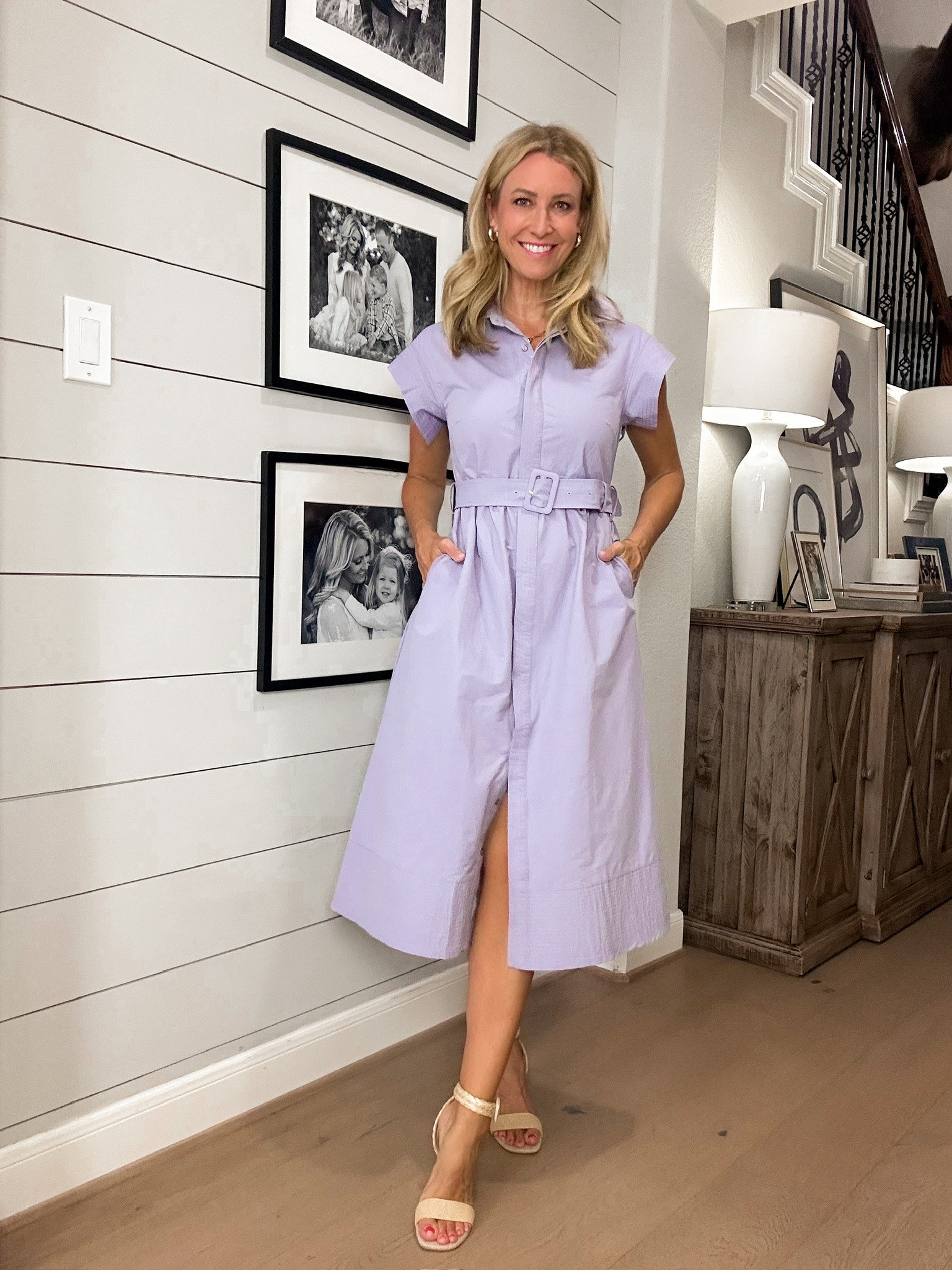 Summer dress
Belted midi dress 
Under $70

#LTKStyleTip #LTKFindsUnder50 #LTKSeasonal