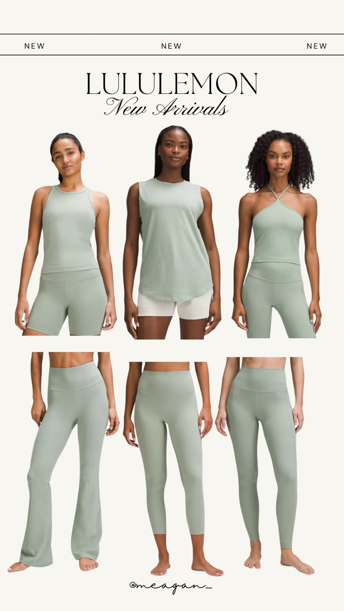Lululemon new arrivals in the color palm court! 

#lululemon #newarrivals 
@lululemon

#LTKFitness #LTKStyleTip #LTKActive