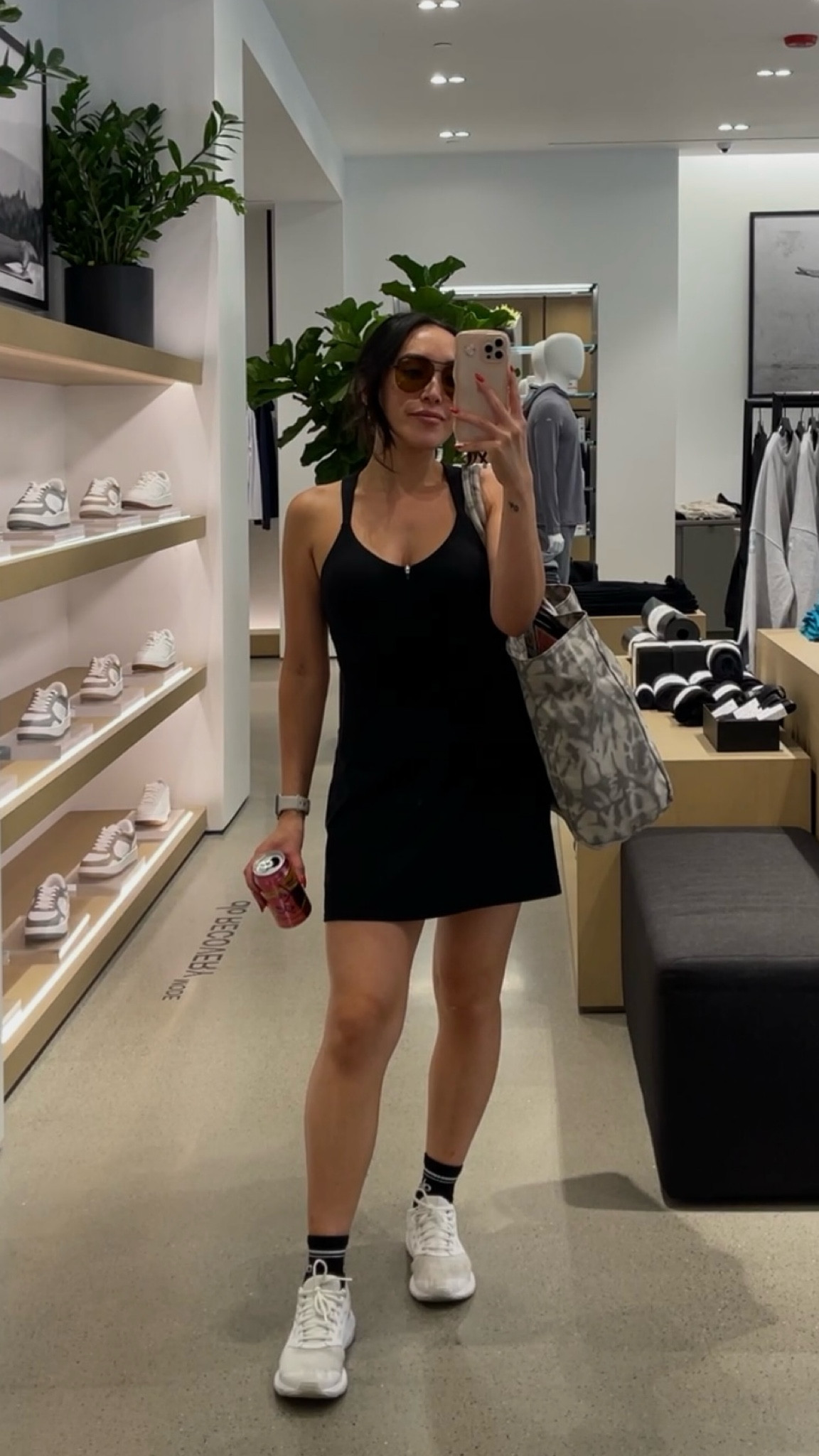 the comfiest tennis dress 🎾🖤

#LTKActive