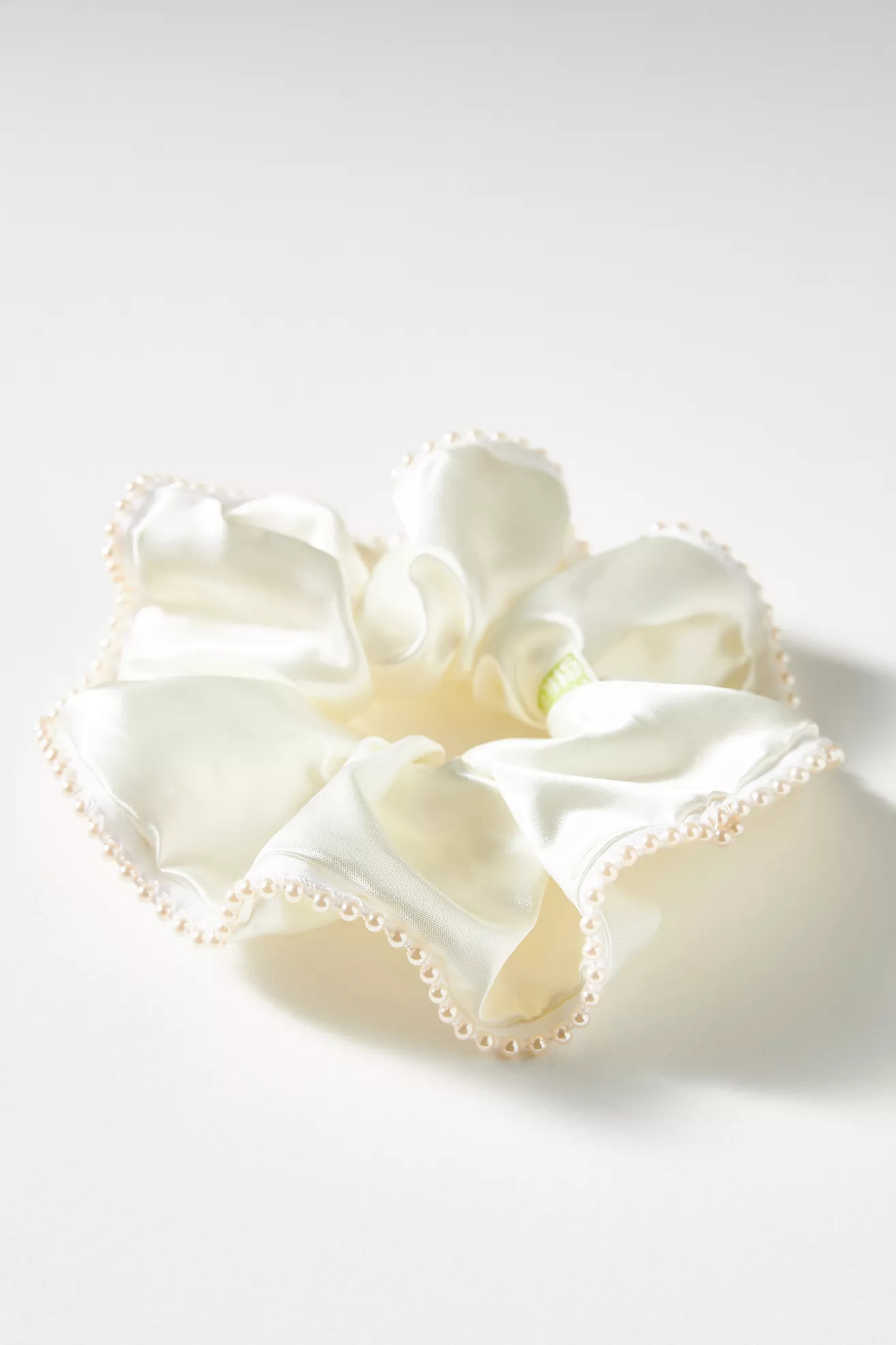 Room Shop Pearl Trim Scrunchie | Anthropologie (US)