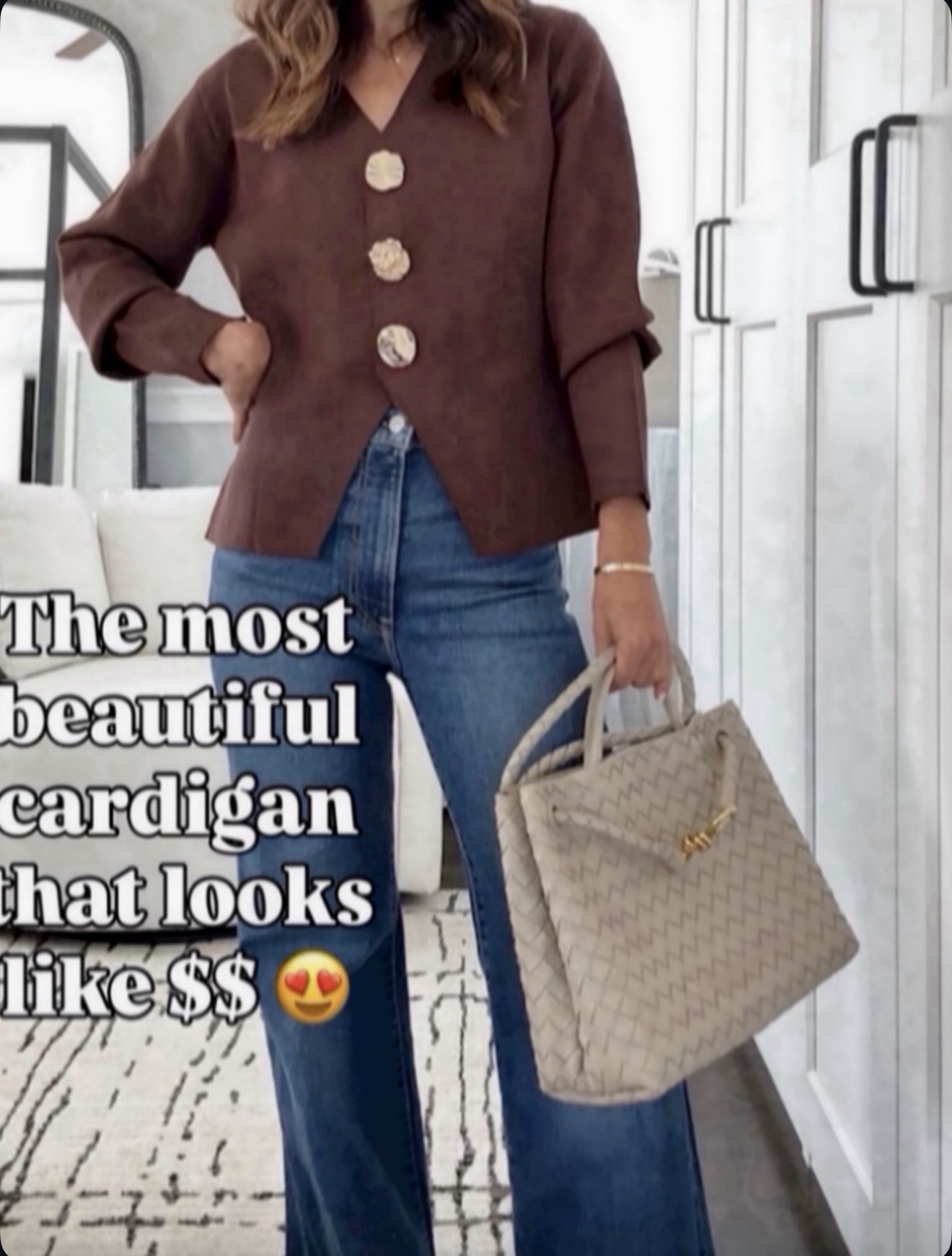 The prettiest cardigan that looks way more expensive than it is 🤎✨ 🔗⬇️

#LTKOver40 #LTKmomlife #LTKootd