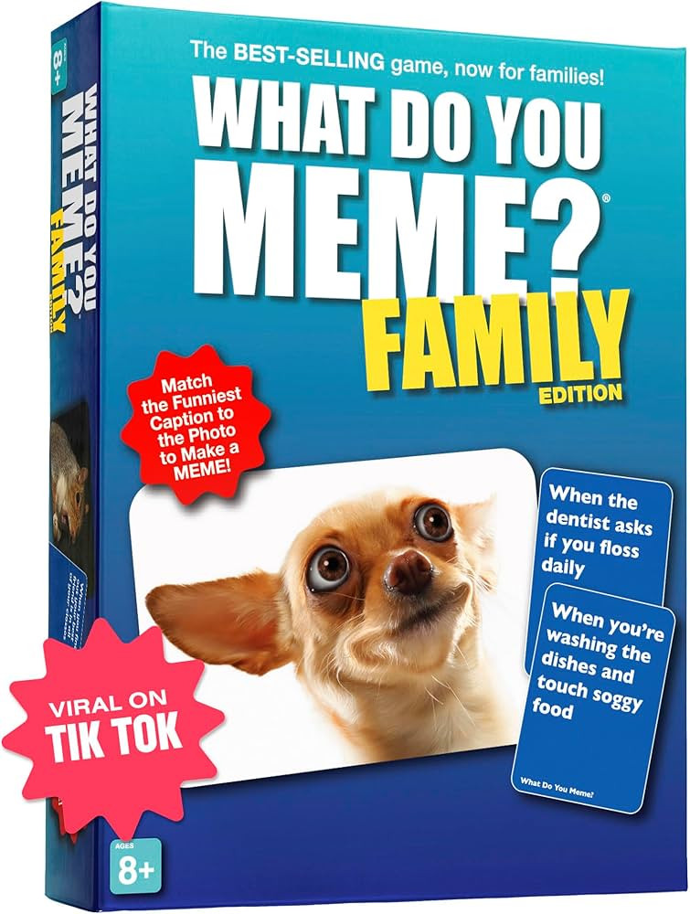 WHAT DO YOU MEME? Family Edition by Relatable, Kids Games for Kids 8+, Family Games for Kids and ... | Amazon (US)