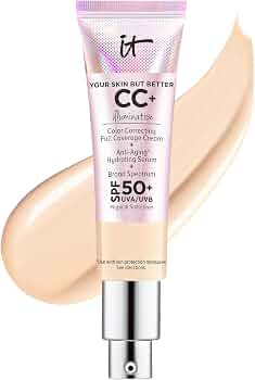 IT Cosmetics Your Skin But Better CC+ Cream Illumination - Color Correcting Cream, Full-Coverage ... | Amazon (US)