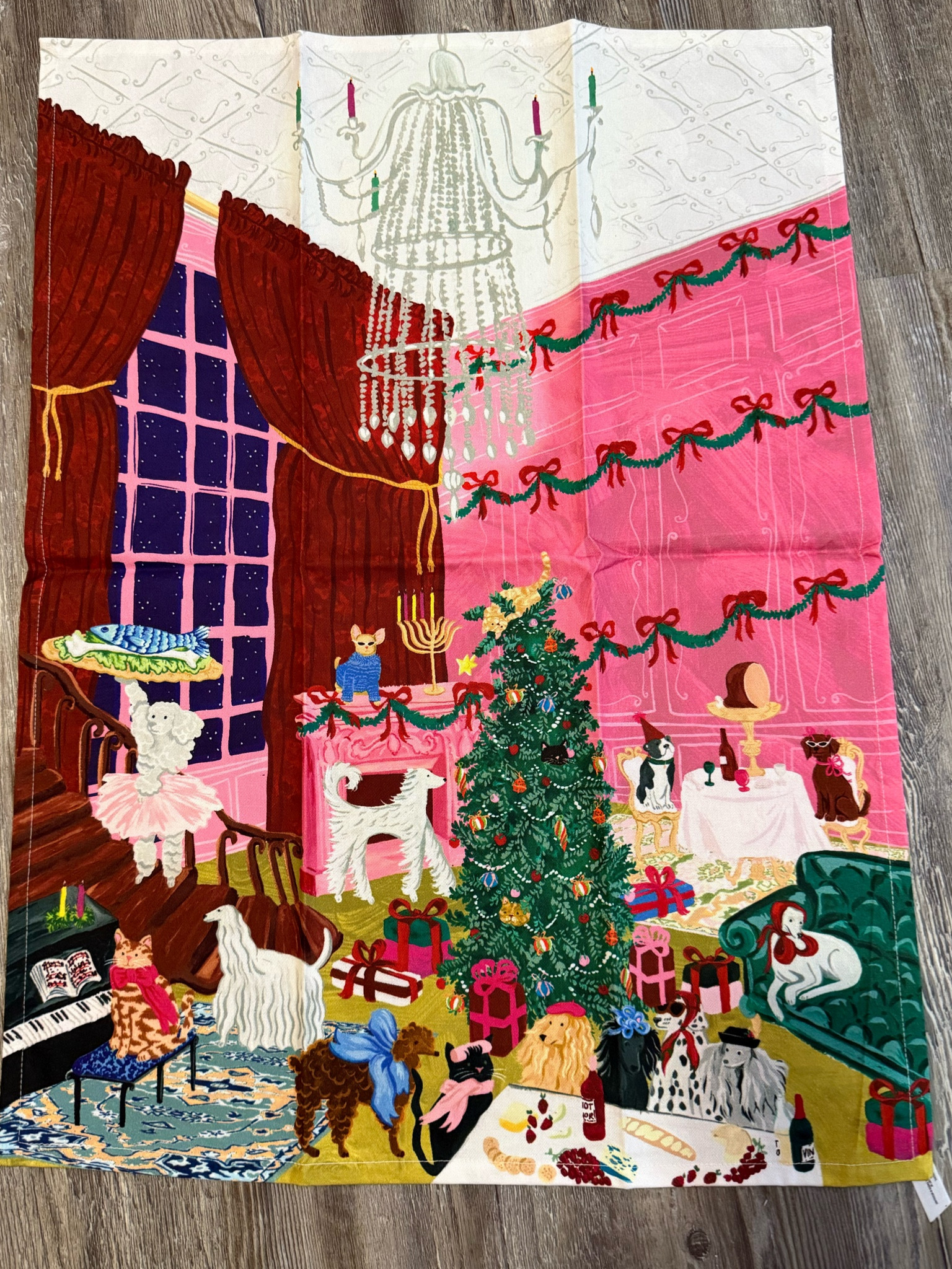 Christmas party pets dish towel 🐱🐶 

#LTKHoliday #LTKFindsUnder50 #LTKHome