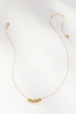 BaubleBar College Slogan Bubble Necklace | Anthropologie (US)