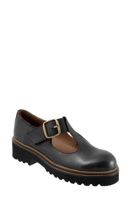 Bueno Abigail Mary Jane Loafer in Black at Nordstrom, Size 8.5-9Us | Nordstrom