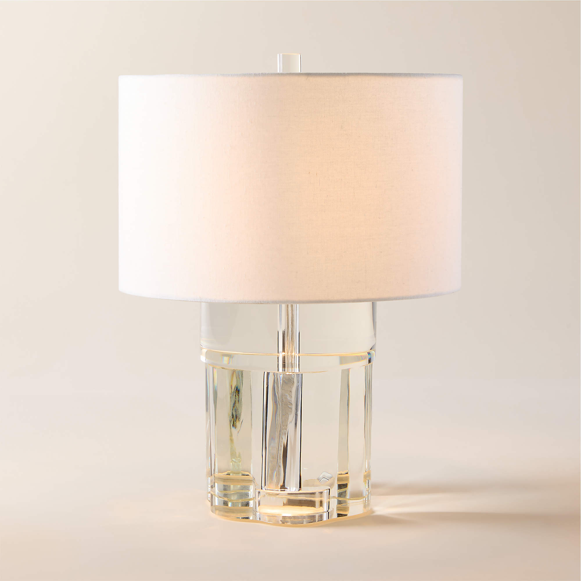 Walden Crystal Table Lamp Short + Reviews | CB2 | CB2