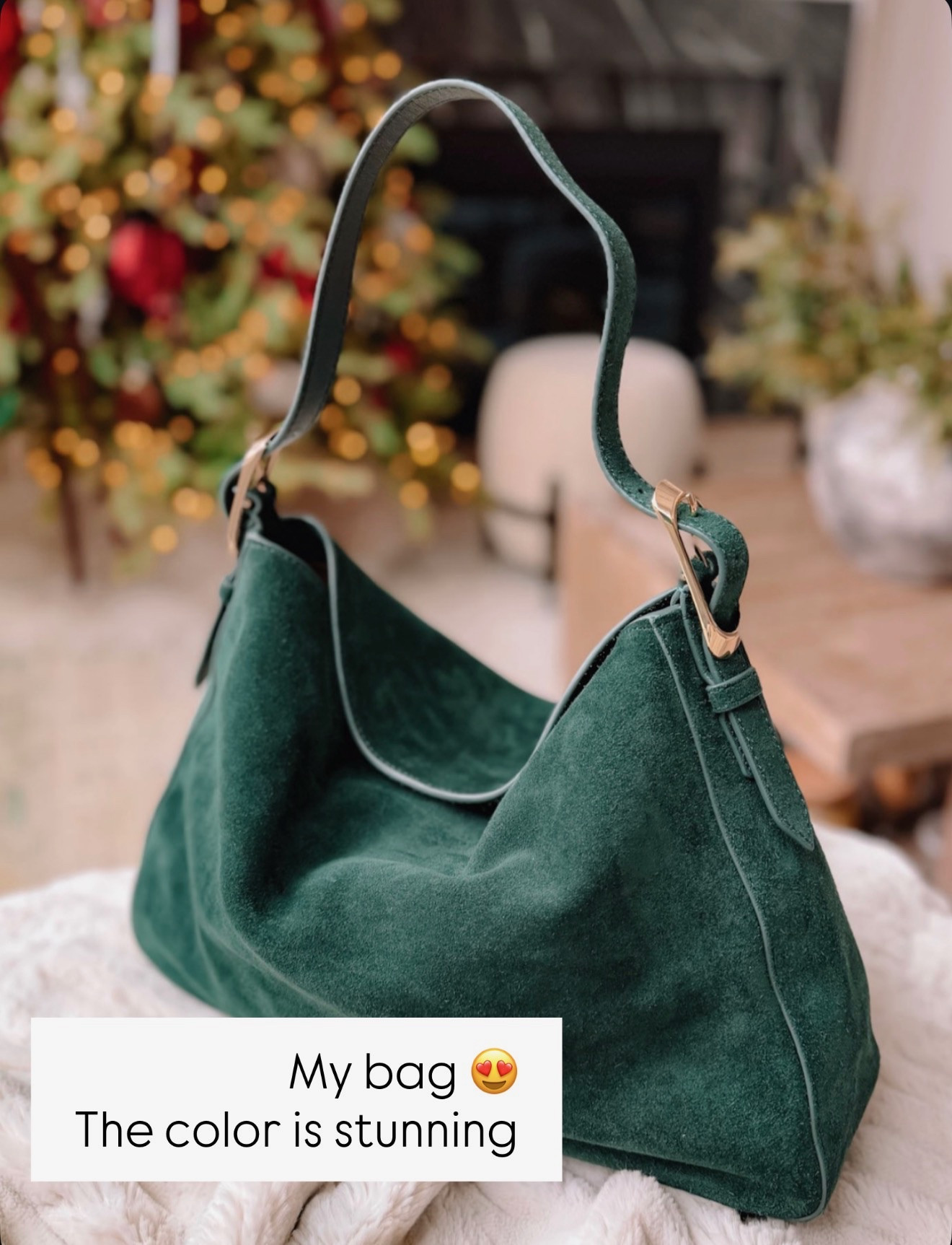 Obsessed with this shoulder bag. Perfect to pair with all your holiday outfits. 

J. Crew purse, green shoulder bag, holiday outfits, winter bag, holiday finds, gift ideas, gift idea for her, annabrstyle 

#LTKSeasonal #LTKGiftGuide #LTKHoliday