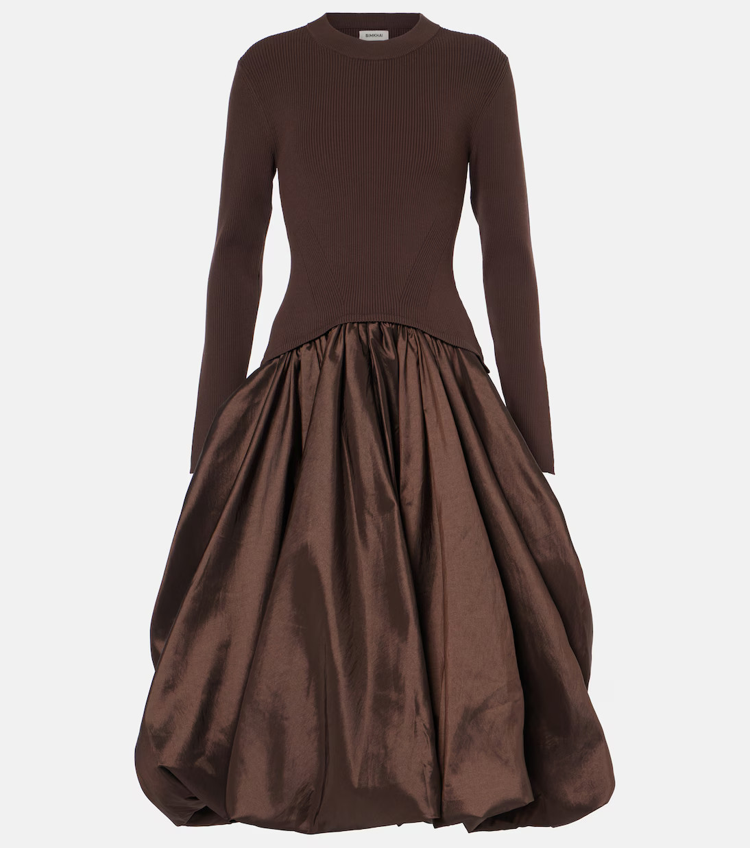 Kenlie gathered midi dress | Mytheresa (US/CA)