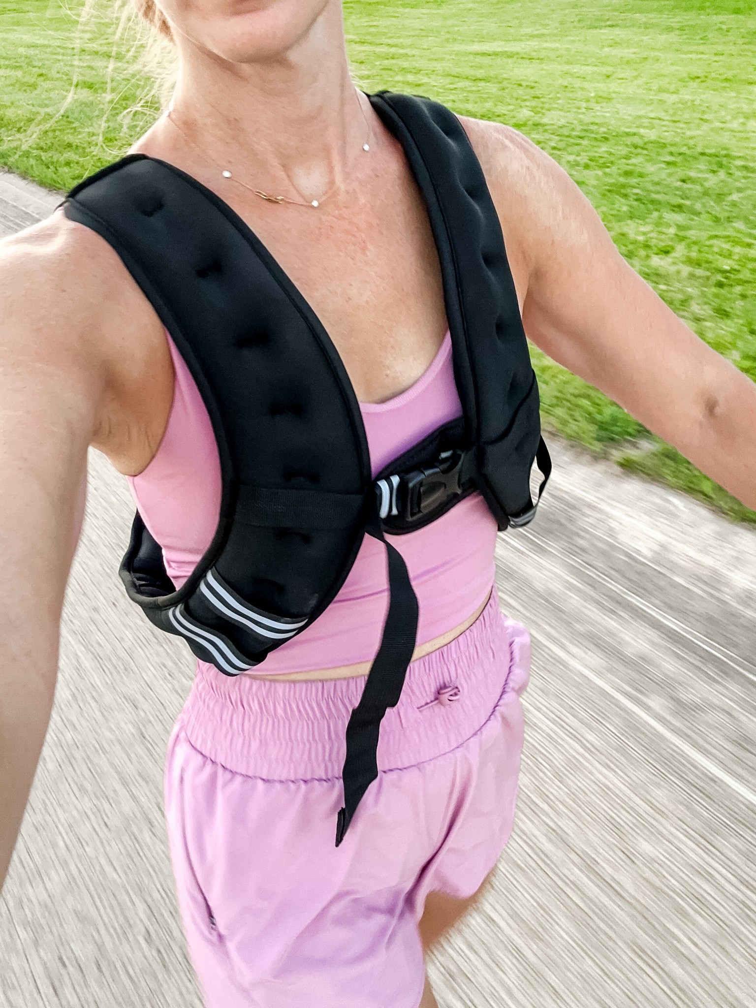 12lb weighted vest. Walk Game Changer 