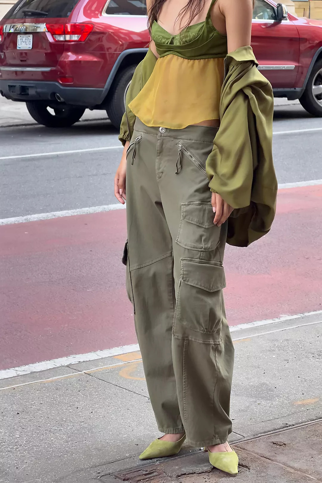 Pilcro Aero Wide-Leg Cargo Pants | Anthropologie (US)