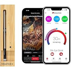 MEATER Plus: Smart Bluetooth Wireless Meat Thermometer Digital | BBQ, Grill, Oven, Smoker, Air Fr... | Amazon (US)