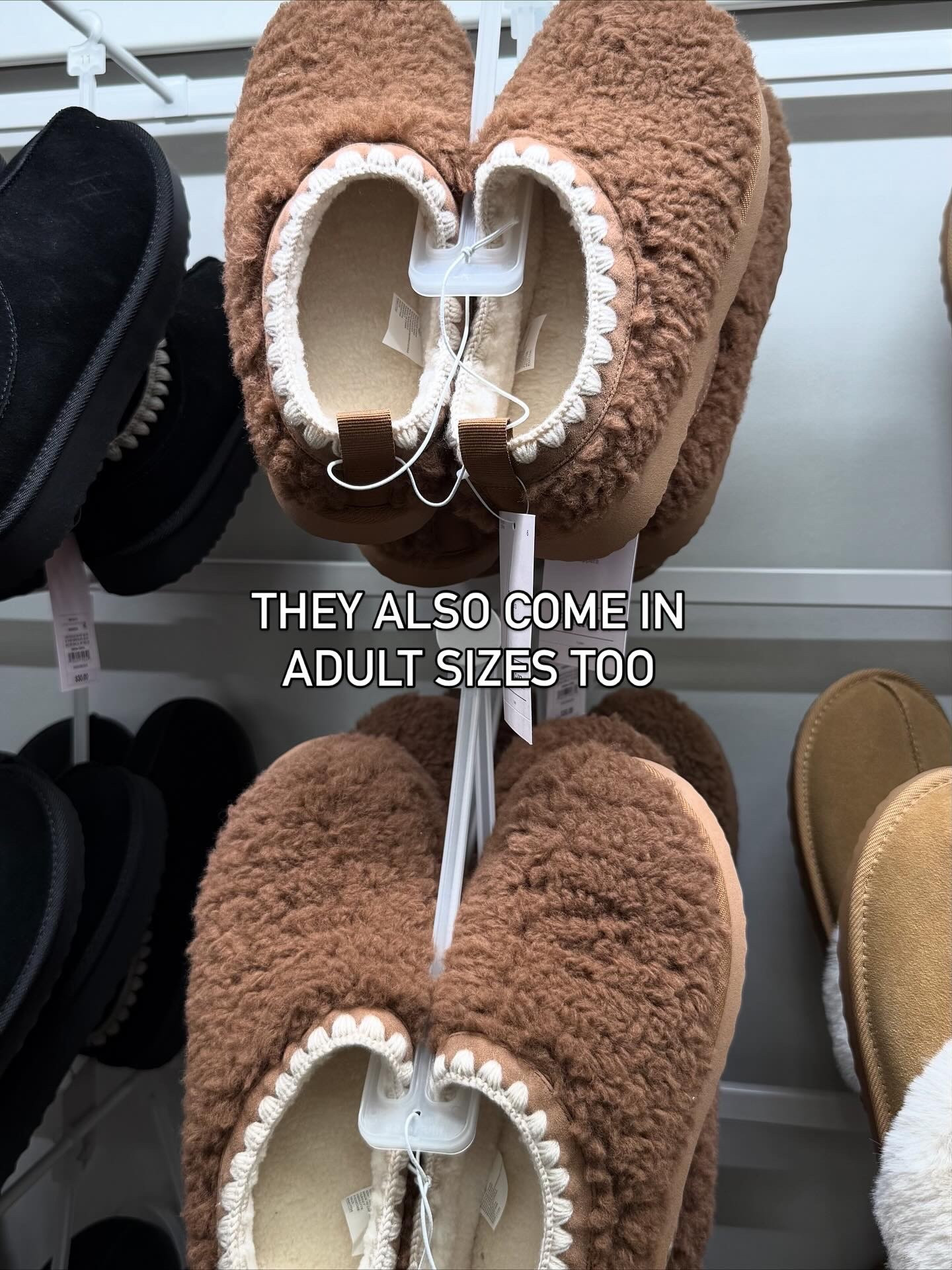 Love these teddy bear look slip ons at target 

#LTKGiftGuide #LTKStyleTip #LTKFindsUnder50