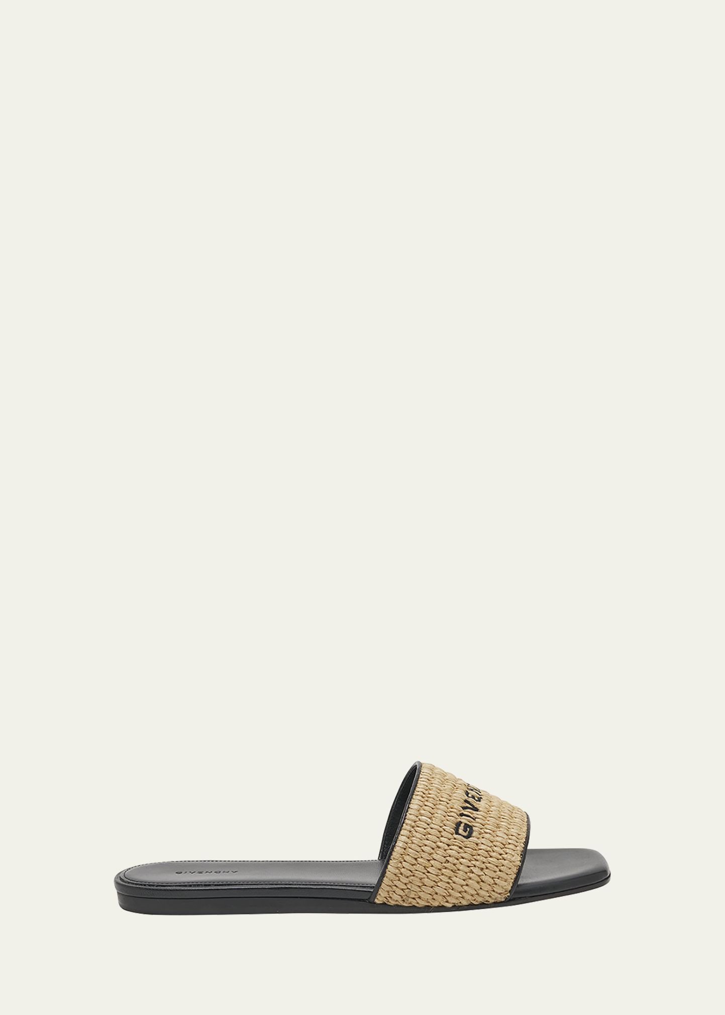 Givenchy 4G Logo Flat Sandals | Bergdorf Goodman