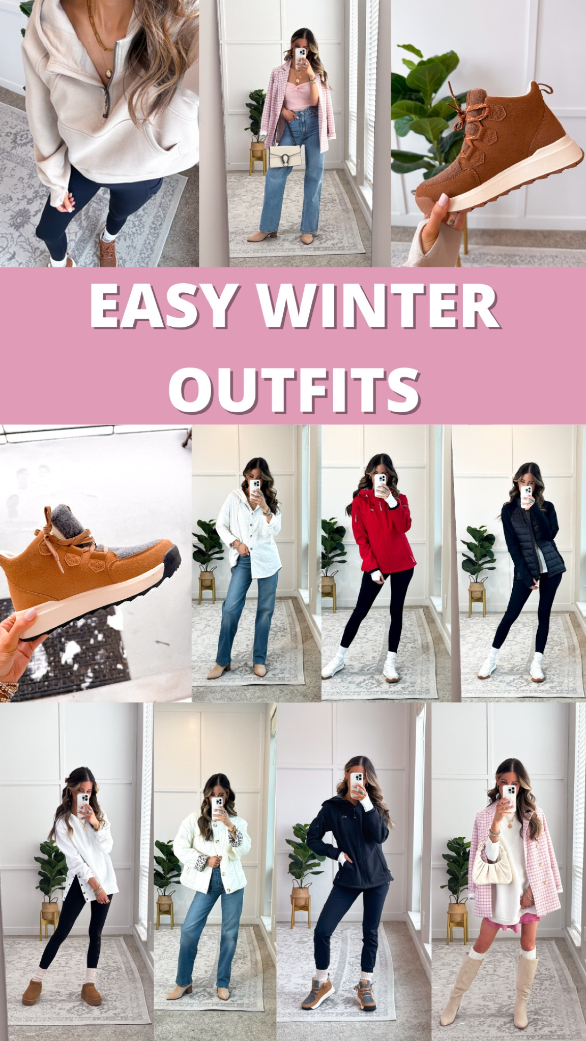 Easy Winter Outfit Ideas 

#LTKActive #LTKStyleTip #LTKFindsUnder50