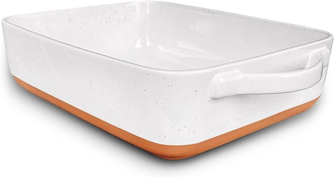 Mora Ceramic Baking Dish with Handles For Casserole, Lasagna, Gratin, Broiling, Roasting, and Bak... | Amazon (US)