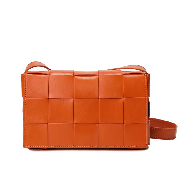 Tiffany & Fred Patent Leather Woven Crossbody | Shop Simon