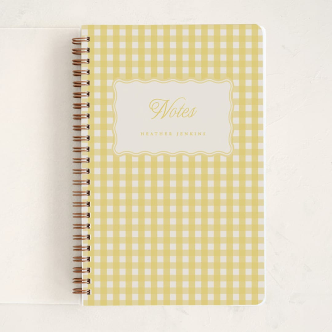 Scalloped Gingham | Minted