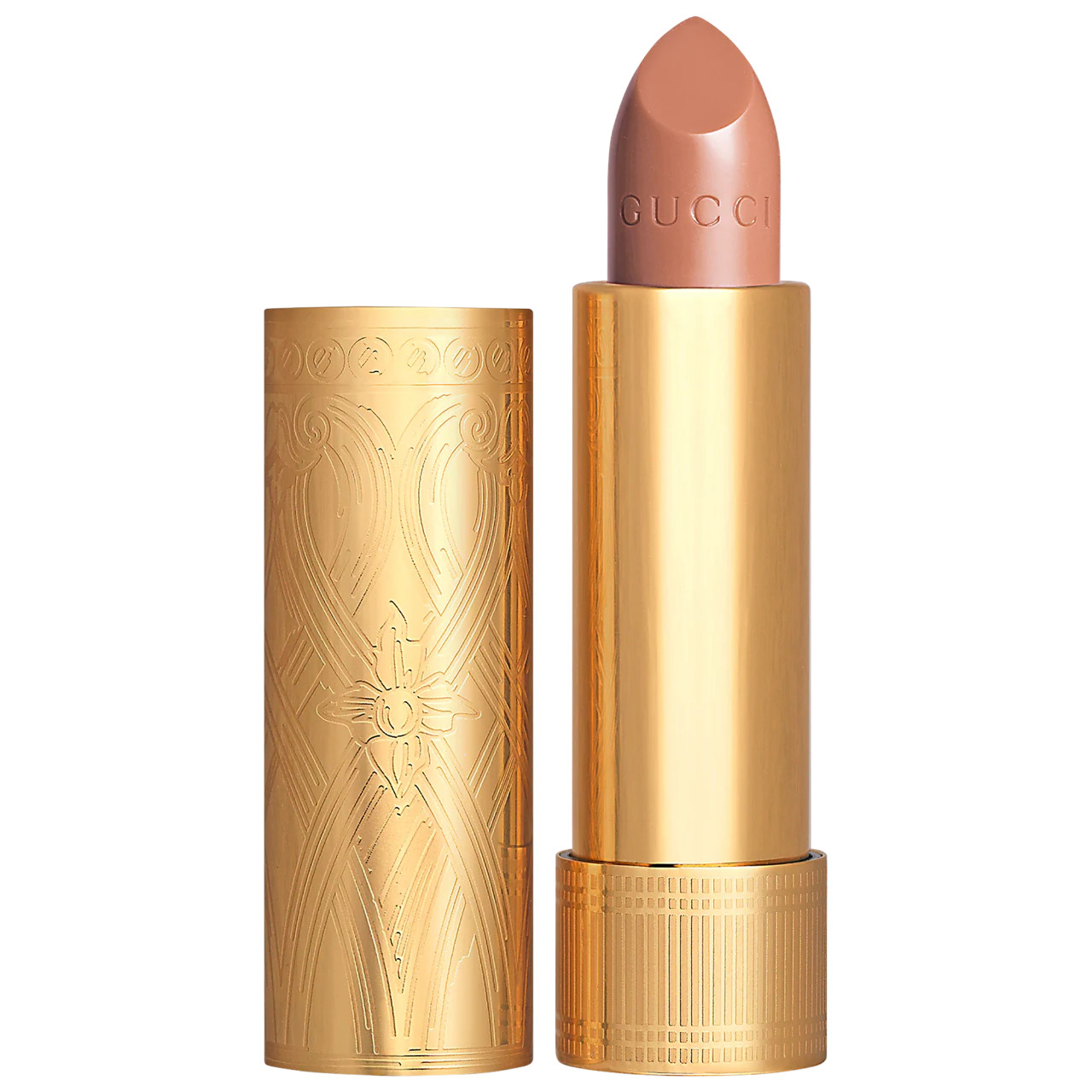 Gucci Long Lasting Satin Lipstick 100 Linda Beige 0.12 oz/ 3.5 g | Sephora (US)