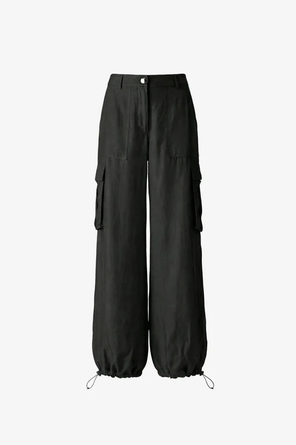 JAMES MID RISE WIDE LEG CARGO PANT | Toccin