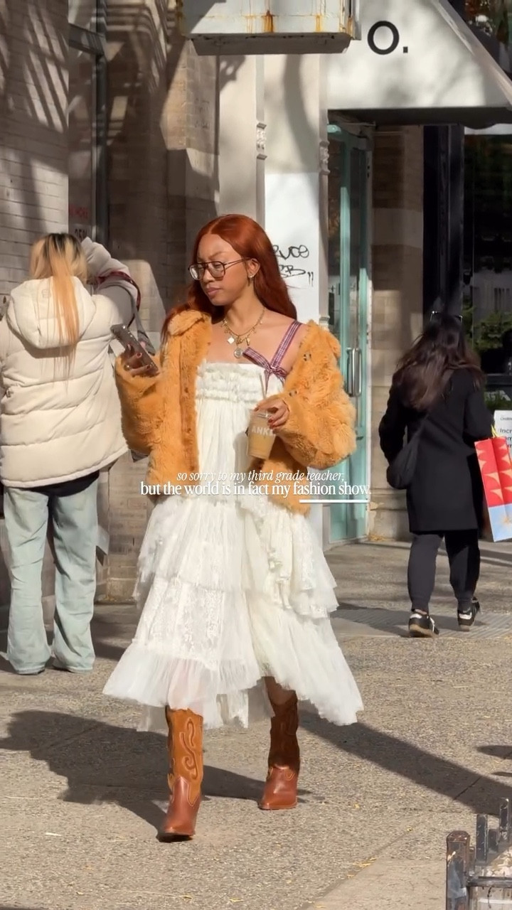 & my life is in a fashion show (and a beauty salon)! 
the girls that get it get it💅🏽🤣 

•
Holiday style, free people, boho holiday, #holidaystyles #whatimwearingtoday #nycstreetstyle nyc winter streetstyle WINTER HOLIDAY OUTFIT STYLE INSPO cowboy boot winter ootd @freepeople

#LTKootd #LTKSeasonal #LTKHoliday